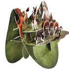 3D Pop N Rock Greeting Card - Dog Breeds