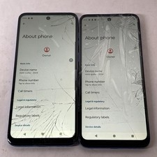 2x Motorola Moto G Play 2024 XT2413-2 64GB 4GB Unlocked Blue READ