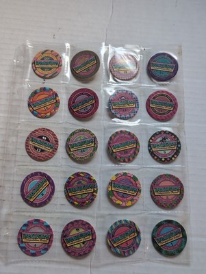 1993 Pog Pogs Ipogwild Competition Series Set Of 20