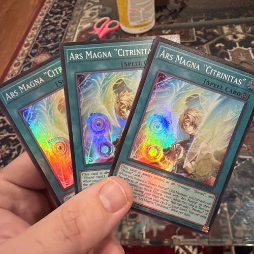 3x Ars Magna "Citrinitas" 1st Edition Super Rare BETB-EN061 Yu-Gi-Oh! - product listing photo