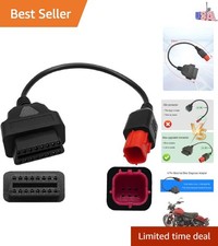 6 Pin Adapter Cable Fit for Guzzi Kawasaki Suzuki Yamaha Harley Davidson Piag...
