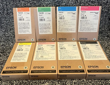 Epson Ink 8 Lot T653A T653B T6532 T6533 T6534 T6536 T6537 T6538 Date 2021 - 2026