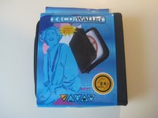 24 CD DVD Wallet Zipper Storage Travel Car Media Black NEW
