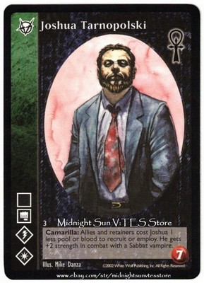 Joshua Tarnopolski Brujah Camarilla Edition V:TES VTES Vampire CCG