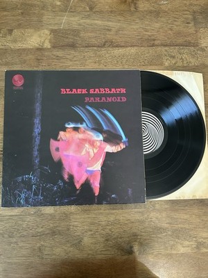 BLACK SABBATH PARANOID - 1st UK PRESS BIG BEAR MANAGEMENT - LARGE