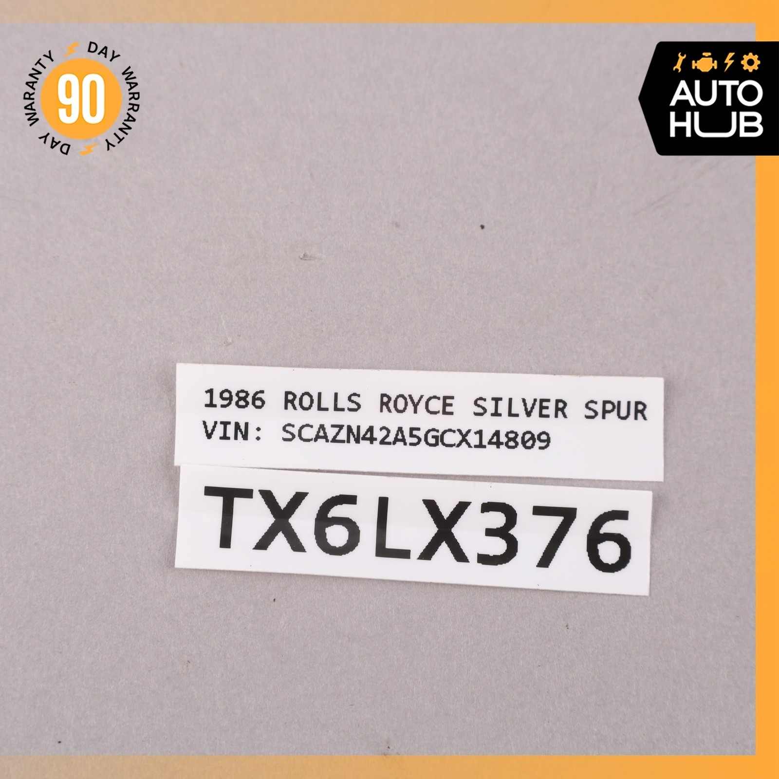 Rolls-Royce Silver Spur Turbo 1981-1989 Fuel pressure regulator