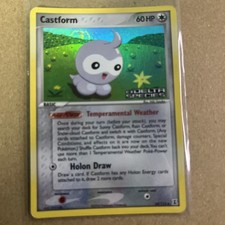 Castform 34/113 EX Delta Species Reverse Holo Stamped Pokémon TCG NM on eBay