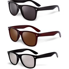 3-Pack Polarized Sunglasses for Women  Men   UV400 Protection, Outdoor Shade...