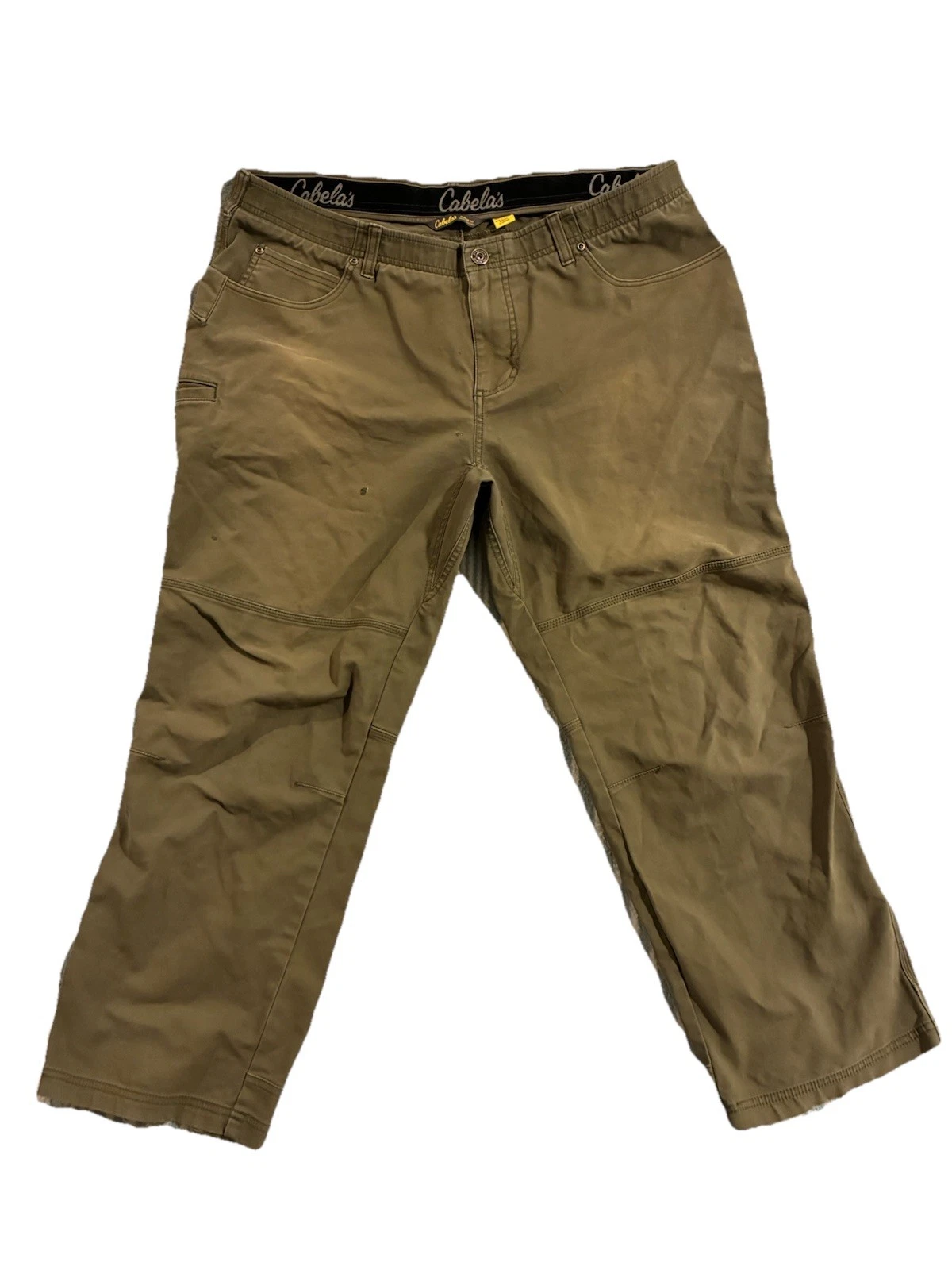 Cabelas Classic Fit Pants Men’s 40x30 Brown Hunting Work Outdoor Fishing