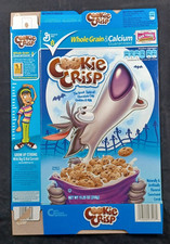 2010 General Mills Cookie Crisp Chip o' Lantern Cereal Box Flat