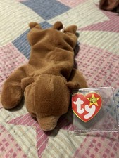 Ty Beanie Babies "Cubbie" The Bear 1993 Plush Toy New Original Tag Style 4010
