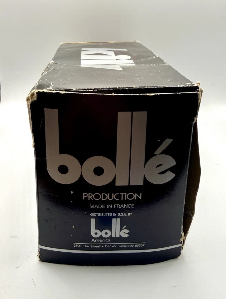 Винтажные лыжные очки Killy TRD Bolle France новые из старых запасов в коробке желтые линзы 1980-е ретро катание на лыжах - Изображение 3 из 4