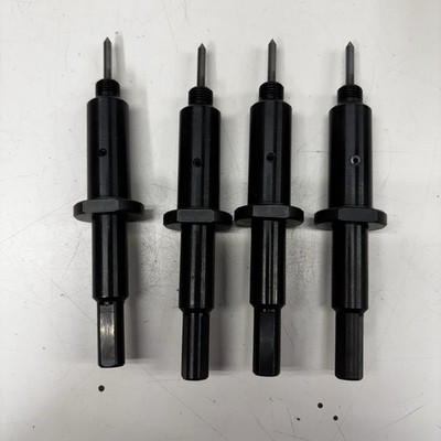 4 X NEW PRECISION HOLE CUTTER ARBORS 3/8''-24 THREAD X 3/8'' SHANKS