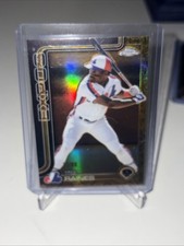 2025 Topps Chrome Gilded Gold Refractors #43 Tim Raines /99