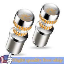 1156 7506 Led Turn Signal Light Amber Canbus No Hyper Flash Error Free 24x 1156 7506 Led Turn Signal Light Amber Canbus No Hyper Flash Error Free 24x