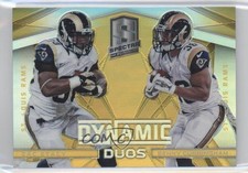 2014 Panini Spectra Dynamic Duos Gold Prizm 11/25 Benny Cunningham Zac Stacy 0c2