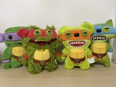 TMNT Fugglers Set Leonardo Raphael Donatello Michelangelo Ninja Turtles Full Set