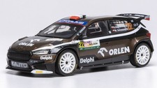 Model Car Scale 1:43 Ixo SKODA FABIA RALLY JAPAN 2024 KAJETANOWICZ-SZCZE...