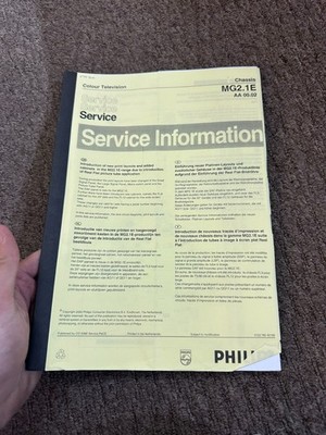 PHILIPS MG2.1E CHASSIS Service Manual *Original* SM22