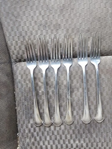 Towle Chippendale Sterling Silver Place Fork 7.5"