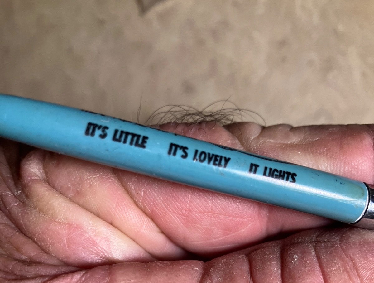 Vintage Advertising mechanical pencil-The Princess Phone-Little/lovely/lights