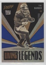 2021 Panini Prestige Living Legends Xtra Points Blue 245/249 Tiki Barber 0nr3
