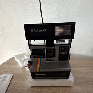 Polaroid Supercolor 635 Sofortbildkamera mit Originalverpackung & Anleitung