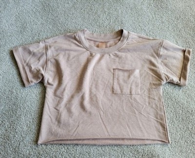  B2G1  Harmony Balance Light Lavender Yoga Crop Top Size Small