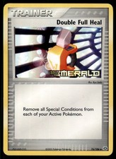2005 Pokemon Emerald Reverse Holo Double Full Heal Uncommon #76/106 on eBay