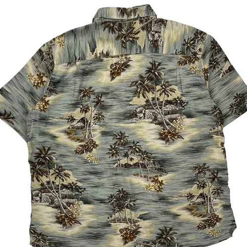 Croft & Barrow Graphic Hawaiian Shirt - XL Multicoloured Cotton - Picture 8 of 8