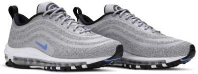 NEW! 2021 Swarovski x Nike Air Max 97  Polar Blue'Women s Size 7.5