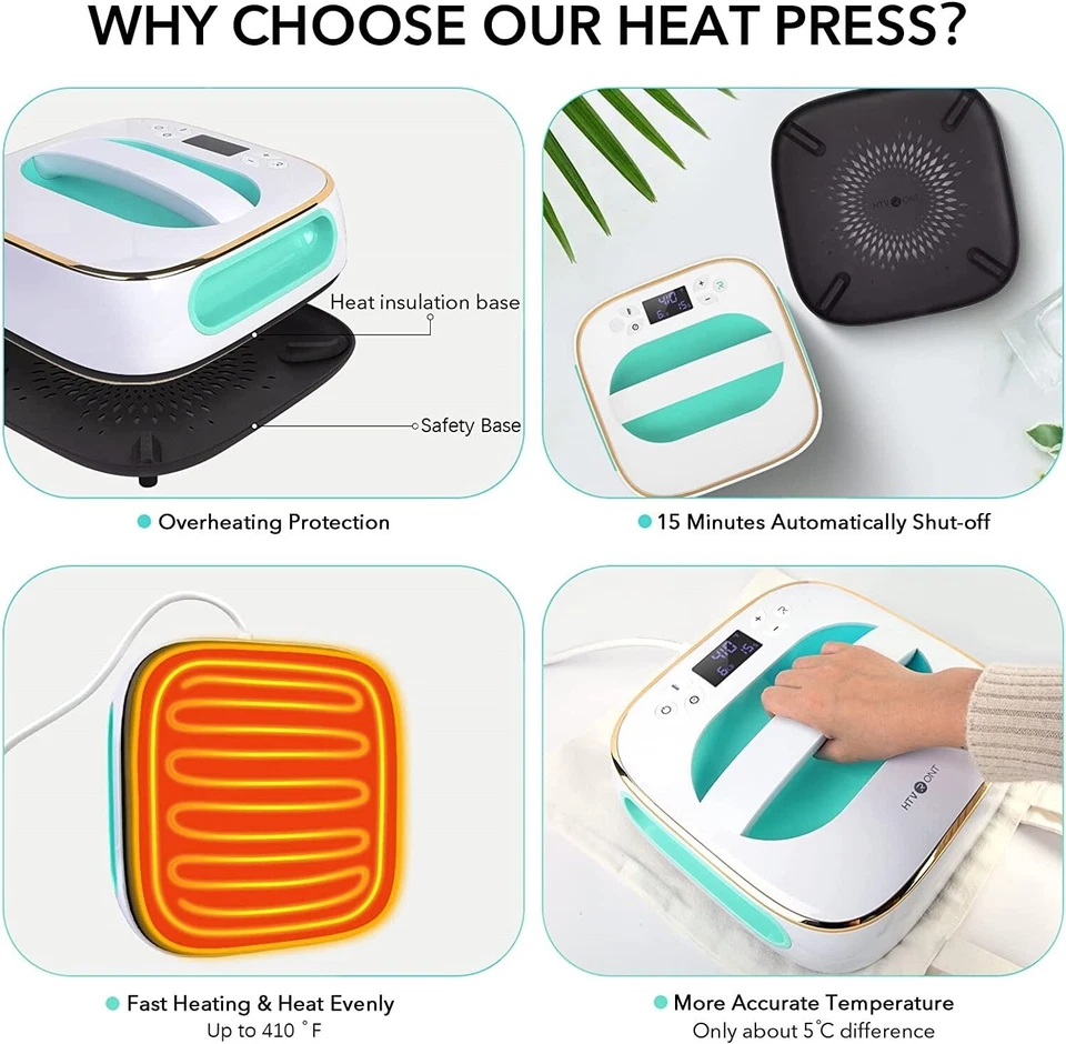 Prensa de Calor Para Transferir Imagenes Y Diseños A Camisetas Emprende Negocio - Image 3 of 4