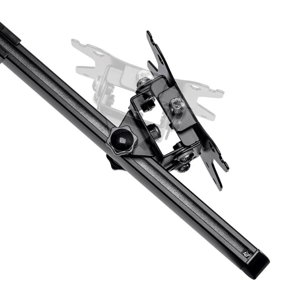 15" ~ 30" 6 Six Monitor Mount Desk Stand Free Standing Fully Adjustable VESA - Image 4 of 4