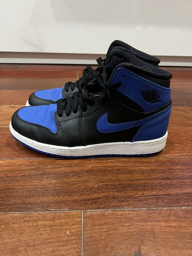 2013 Nike Air Jordan Retro 1 High OG “Royal” GS 575441-080 Sz 5.5y - Picture 3 of 7