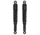 Black Rear Shocks - Eye To Eye - 320mm / 12.5" - Honda Kawasaki Yamaha Suzuki