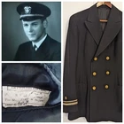 WW2 WWII U.S. Naval Officers Jacket Military uniform 1943 USN Oppenheimer