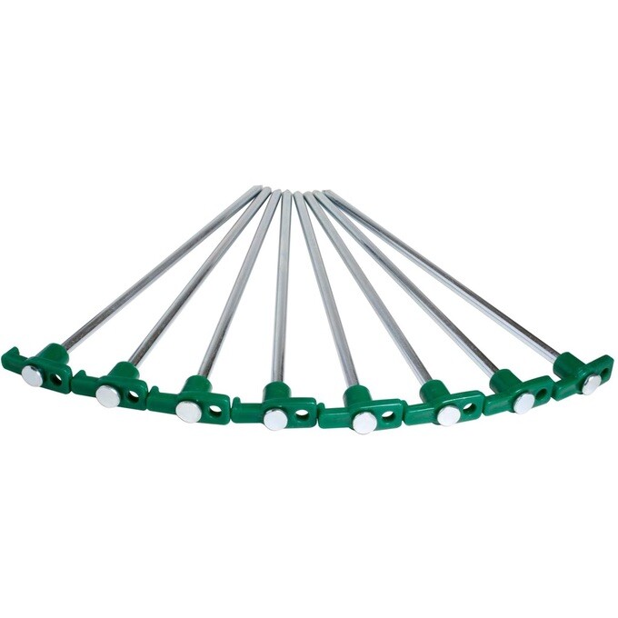 Paquete de 8 clavijas de tienda de marmota