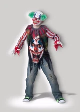Incharacter Big Top Terror Circus Clown Child Boys Halloween Costume 17045