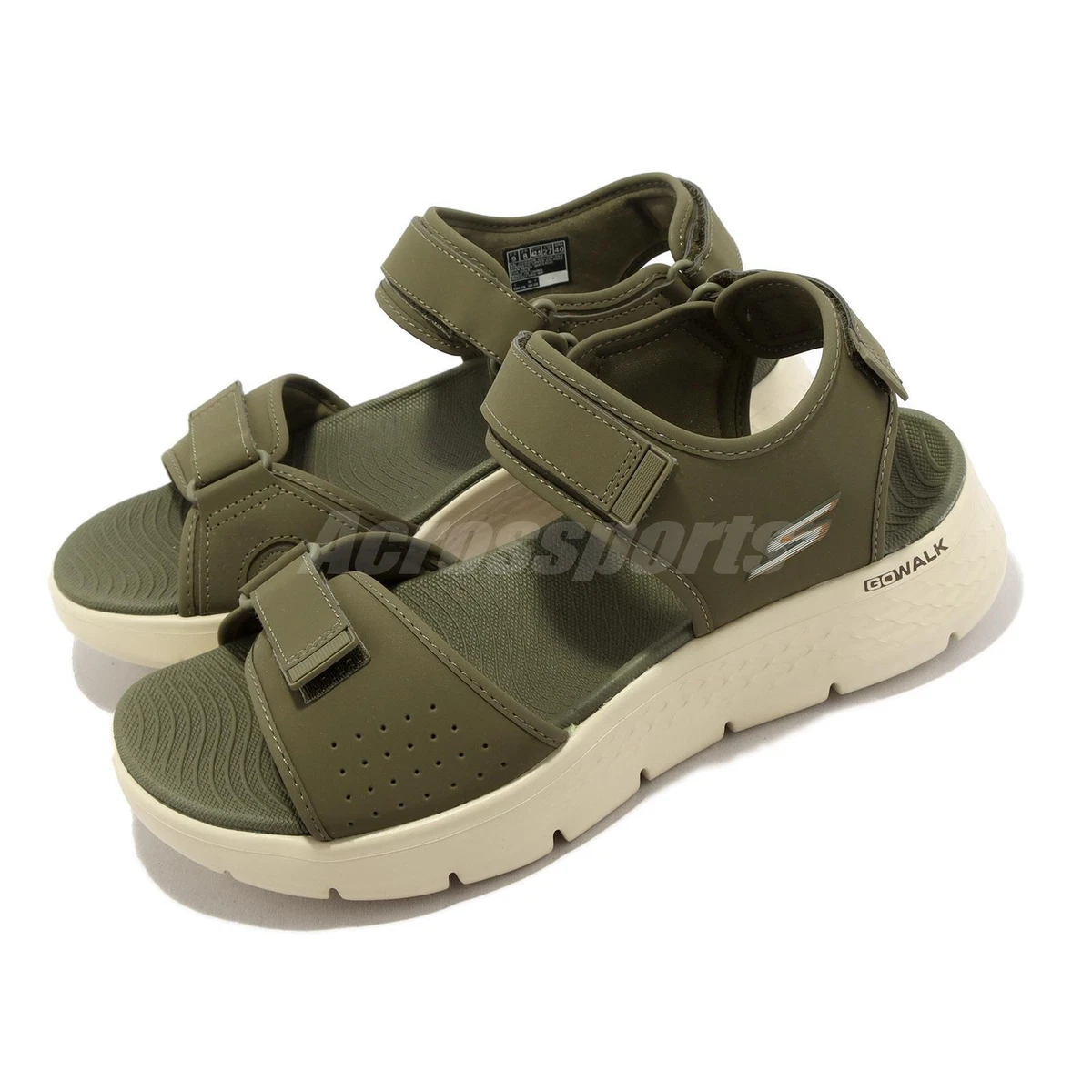 Skechers go walk hotsell lite mens olive