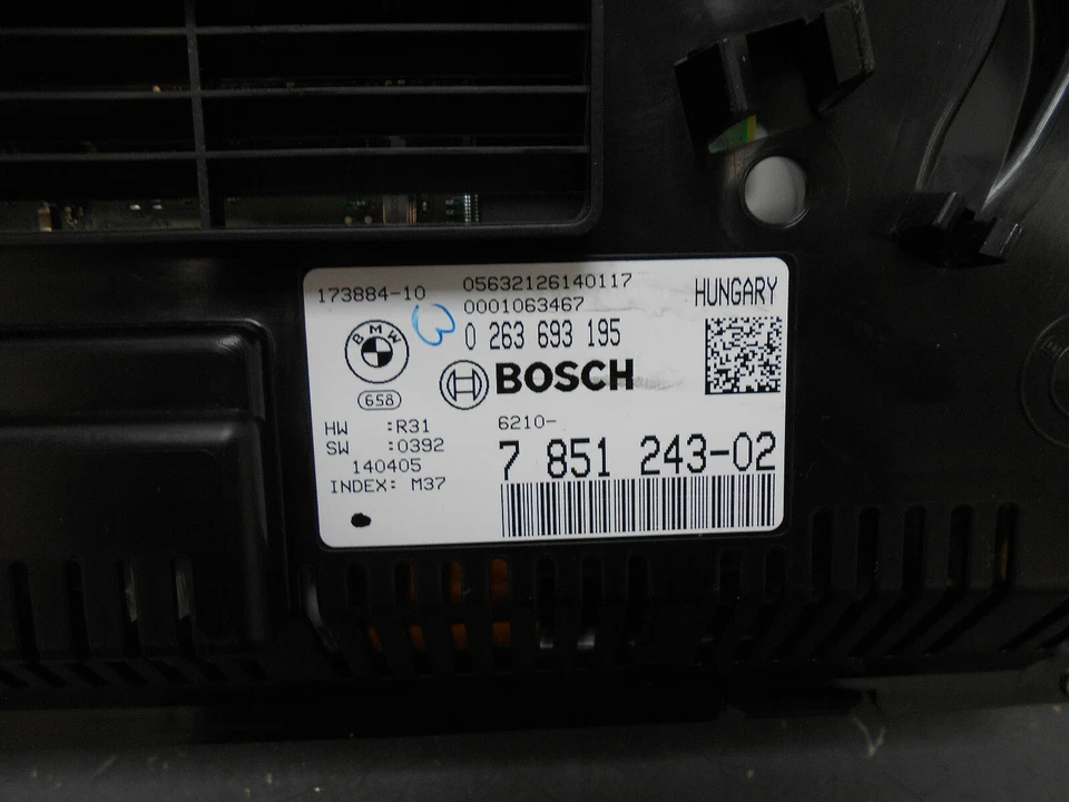 BMW M6 F13 2015 12 13 14 16 calibre clúster #0626 J4 Foto 4 de 4