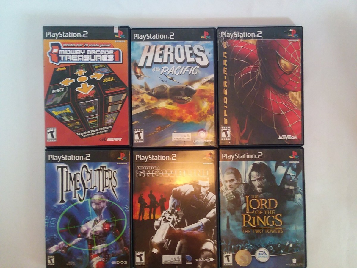 Lot Of 6 Games For Playstation 2 PS2 Various Titles Teen | eBay