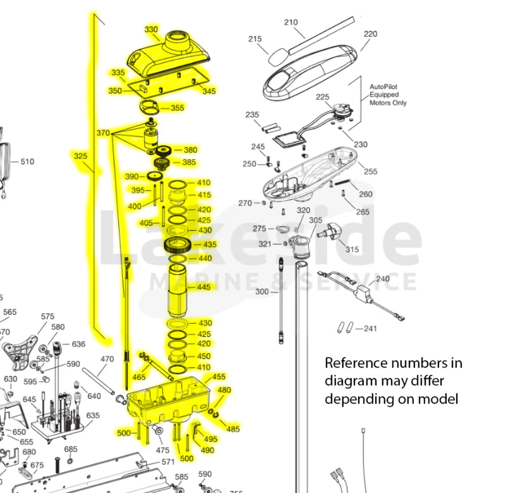 ドラうさ 2997054 Minn Kota 24 Volt 80 LB Terrova Steering Housing | eBay