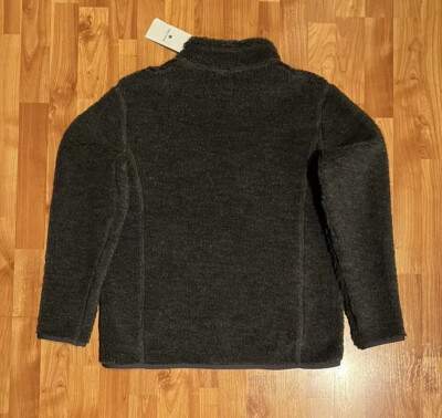 スノーピーク Wool Fleece Jacket M NEW MEN'S SNOW PEAK WOOL FLEECE JACKET IN CHARCOAL MADE IN JAPAN