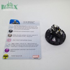 Heroclix Deadpool set G.W. Bridge 041 Rare figure w/card 