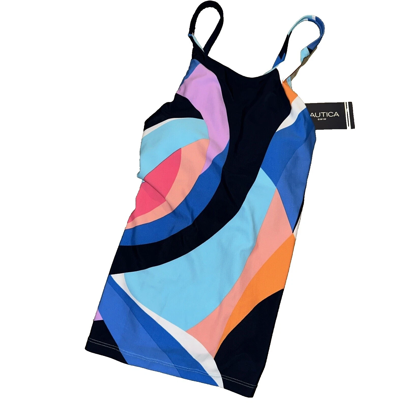 Traje de Baño de tamaño regular geométrico Nautica para Mujeres