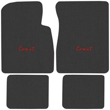 Comet Cyclone Custom Logo Loop Carpet Floor Mats - Choose Mat Color And Logo Comet Cyclone Custom Logo Loop Carpet Floor Mats - Choose Mat Color And Logo