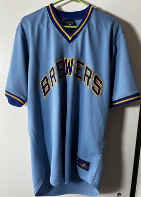 Milwaukee Brewers Retro (baby blue) Jersey