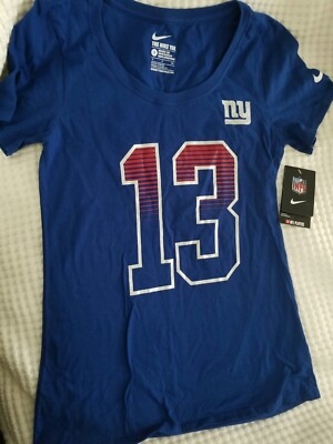 Odell Beckham Jr #13 NY Giants Women's  Nike Tee Size Small New