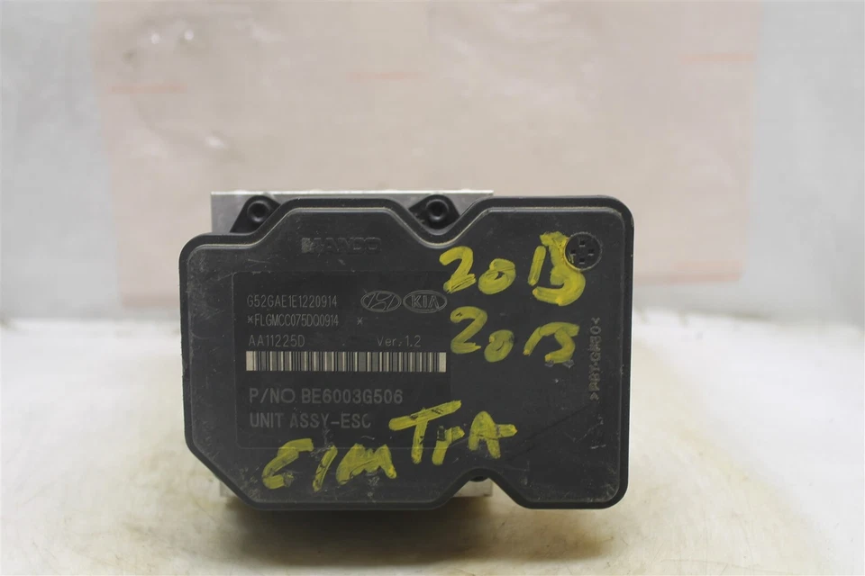 589203X650 Hyundai Elantra 2011-13 ABS Control de bomba de freno antibloqueo OEM 6G3 101  Foto 4 de 4