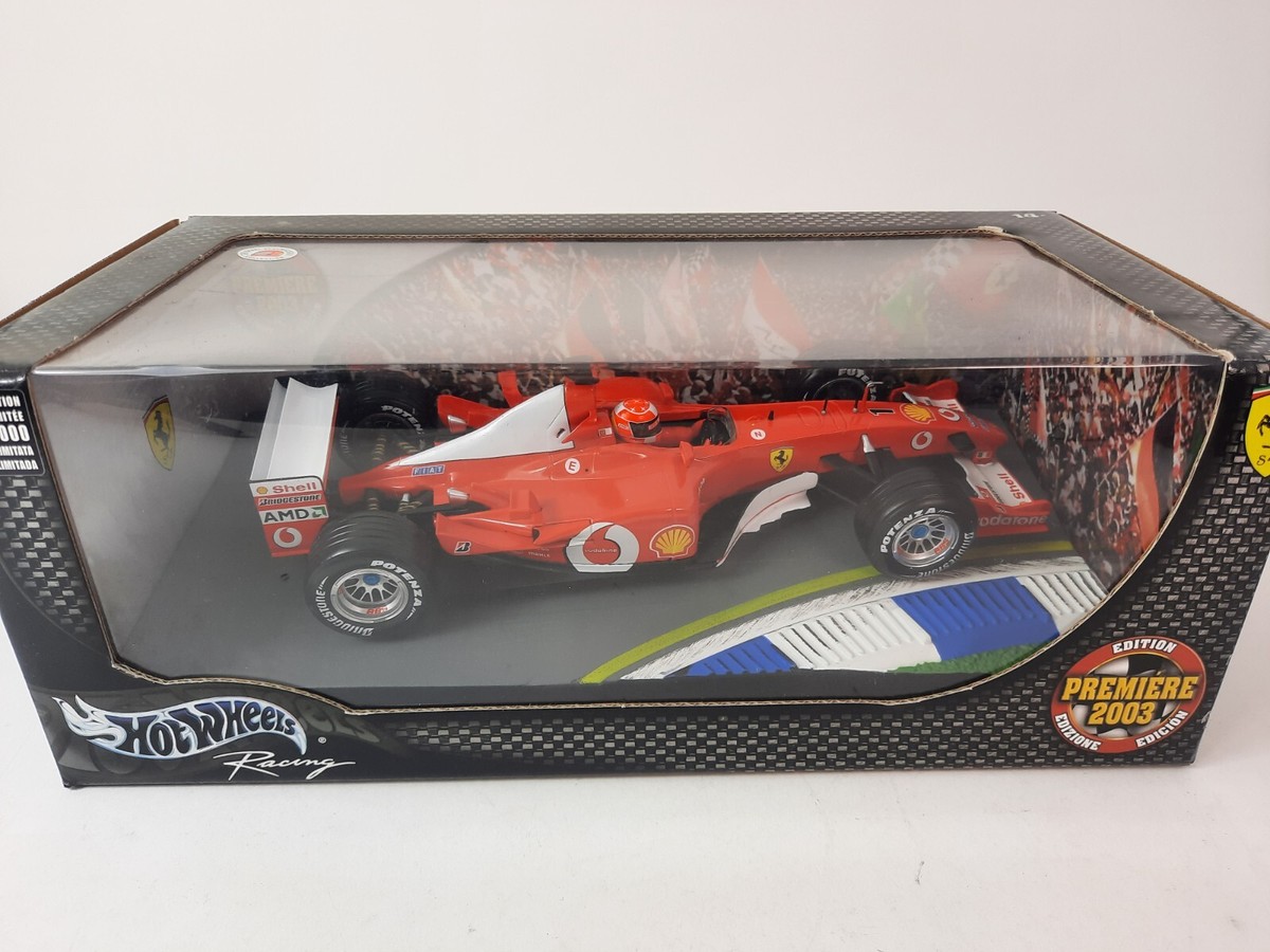 限定 HW 1/18 Ferrari F-2002 #1 Schumacher Pre-Owned] Ferrari F1 F2002 #1 Michael Schumacher France GP